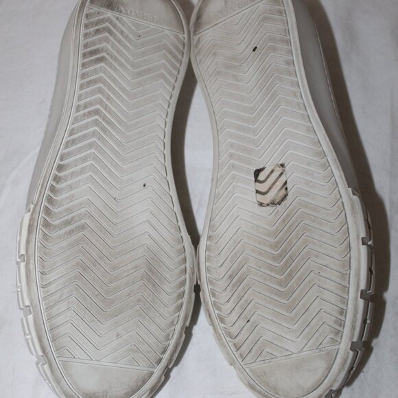 PRADA Canvas Logo Skate Sneakers Flats Lace Up 39.5 - Picture 5 of 8